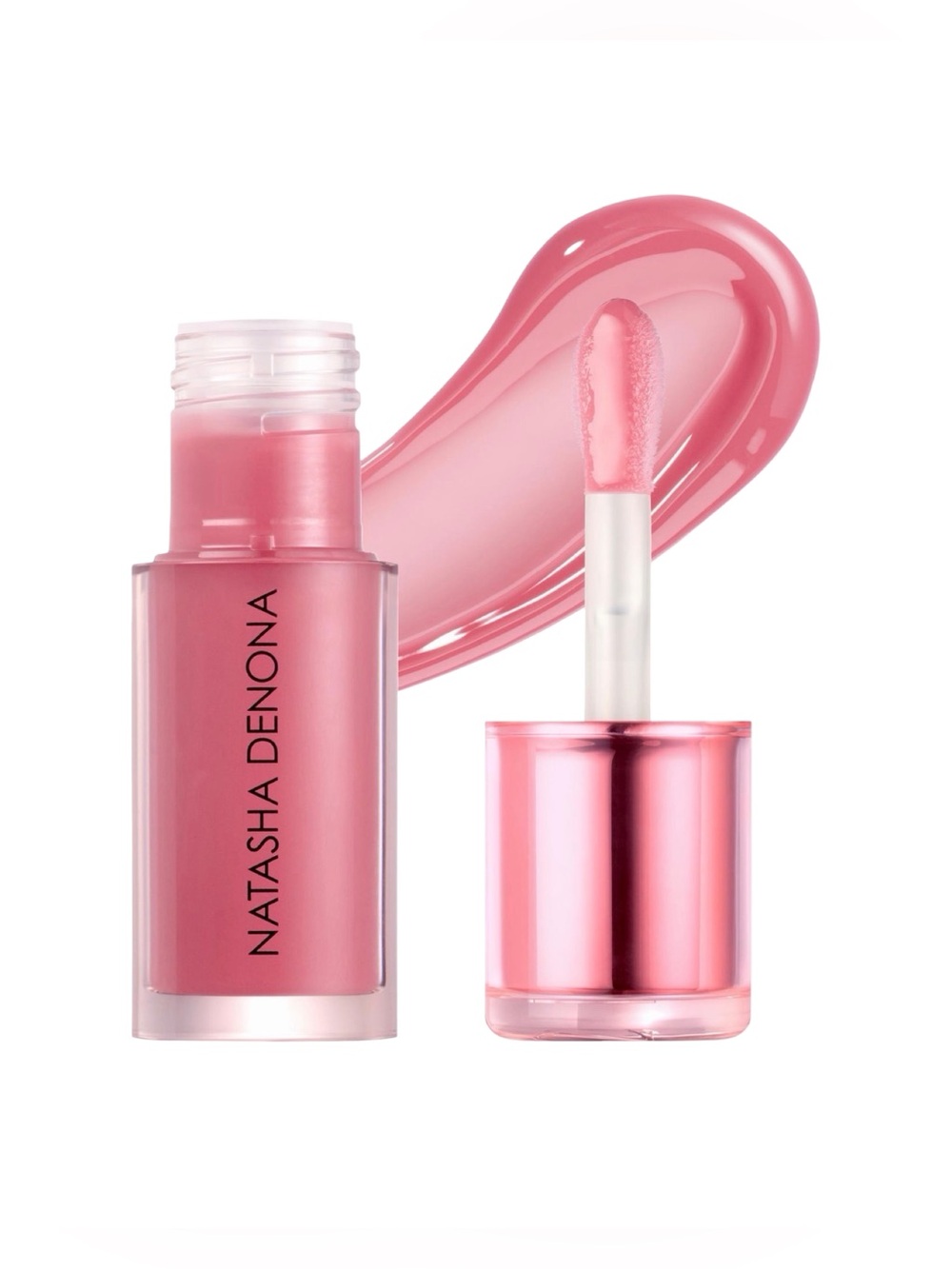 Natasha Denona HY-GLOSS Hy-Brid Tinted Gloss Balm - 0.24 oz - Cherry Blossom